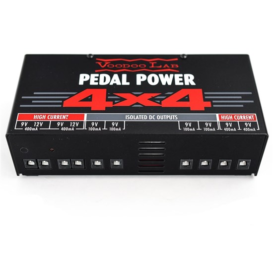 Voodoo Lab Pedal Power 4 x 4 Isolated Isolated Power Supply for High-Current & 9 Volt