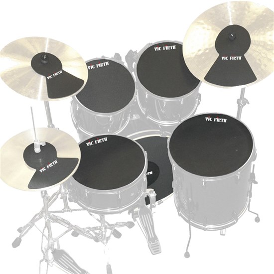 Vic Firth Drum & Cymbal Mute Prepack 10