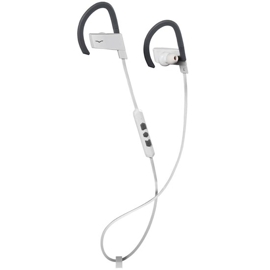 V-Moda BassFit Wireless In-Ear Bluetooth Sport Headphones (White)