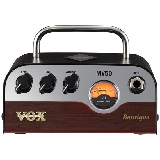Vox MV50 Boutique Nutube Class D Mini Guitar Amp Head 50w-4 Ohms, 25w-8 Ohms, 12.5w-16 Ohm