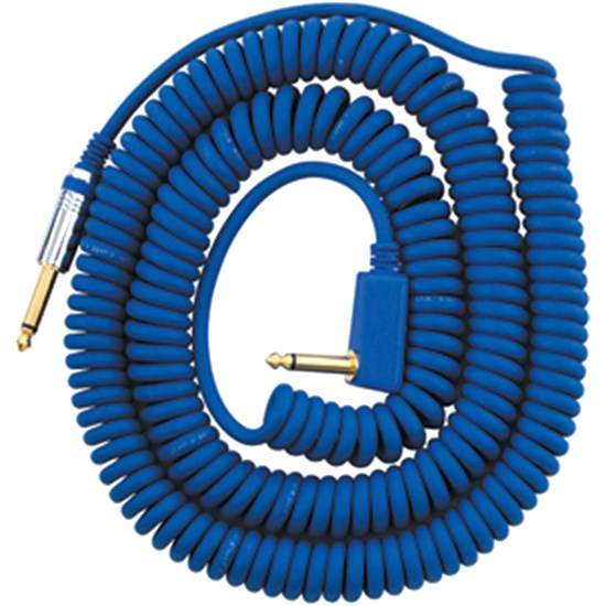 Vox VCC090 Vintage Coiled Cable - 9m (Blue)