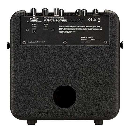 Vox MINI GO 3 Digital Modelling Guitar Amp Combo 3w @ 4 ohms (Black)