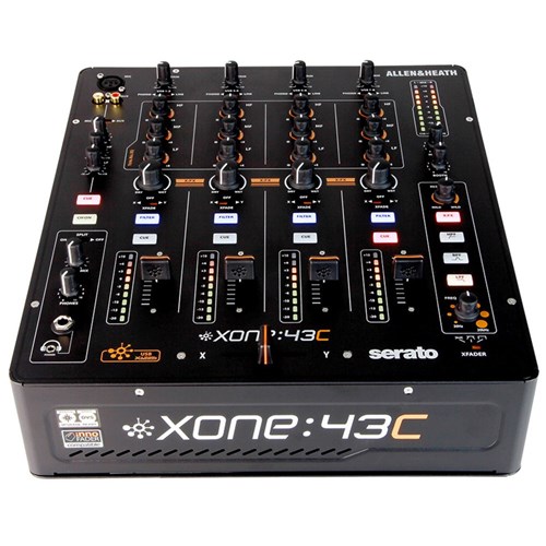 Allen & Heath Xone:43C Traktor & Serato Friendly 4 Channel DJ Mixer