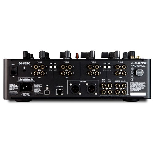 Allen & Heath Xone:43C Traktor & Serato Friendly 4 Channel DJ Mixer