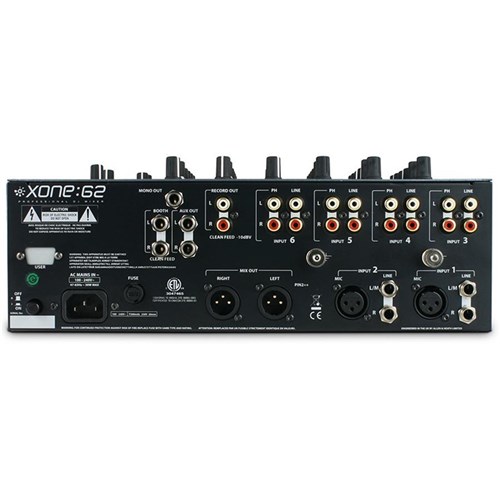 Allen & Heath Xone:62 DJ Mixer