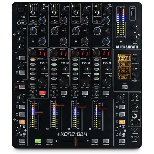 Allen & Heath Xone:DB4 Traktor Certified DJ Mixer