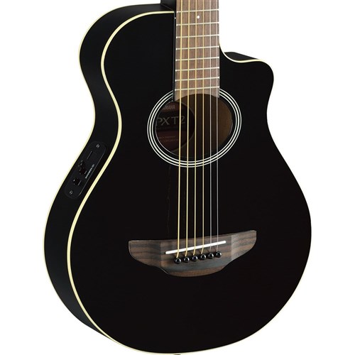 Yamaha APXT2 3/4 Size Acoustic Guitar w/ Cutaway & Pickup (Black) inc Gig Bag