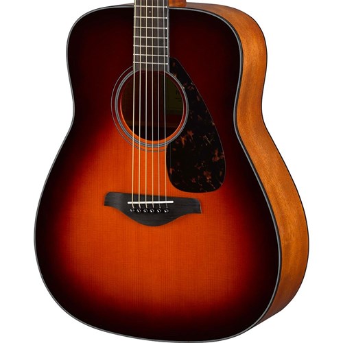 Yamaha FG800 Acoustic Dreadnought Solid Spruce Top (Brown Sunburst)