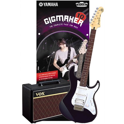 Yamaha Gigmaker 10 Electric Guitar Pack (Black)