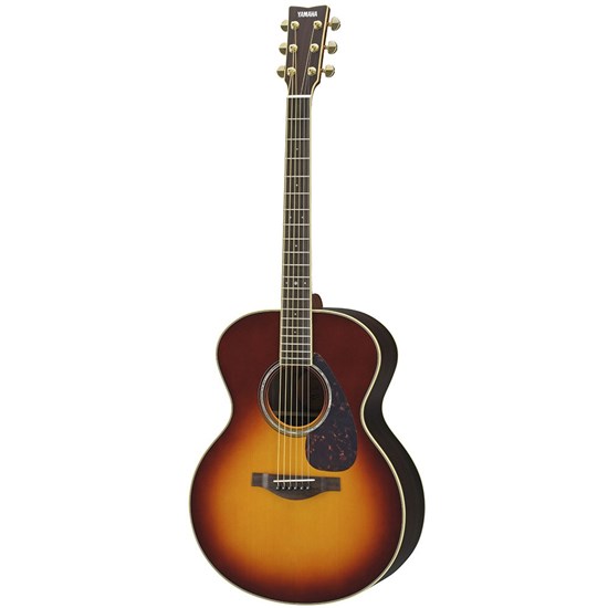 Yamaha LJ6 ARE Medium - Jumbo Acoustic Guitar w/ Pickup (Brown Sunburst)