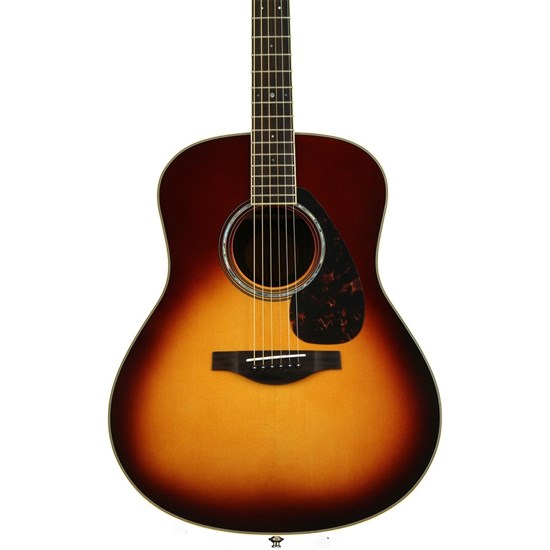Yamaha LL6 ARE Jumbo Acoustic w/ Solid Spruce Top & Pickup (Brown Sunburst) inc Hard Bag