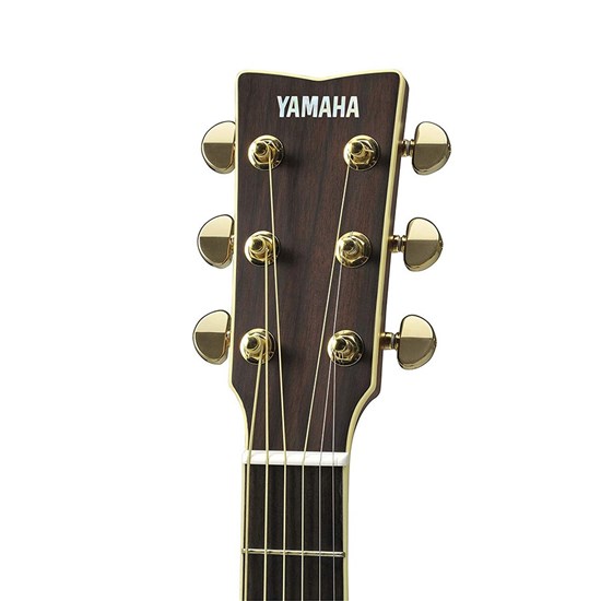 Yamaha LL6 ARE Jumbo Acoustic w Solid Spruce Top & Pickup (Dark Tinted) inc Hard Bag