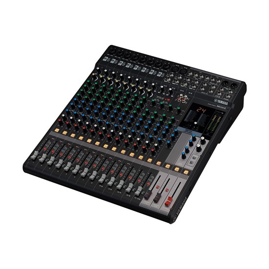 Yamaha MG16X 16 Channel Mixing Console w/ D-PRE Preamps, 1-Knob Compressors & FX