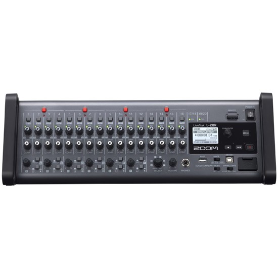 Zoom LiveTrak L-20R Rack-Mountable Digital Mixer & Recorder