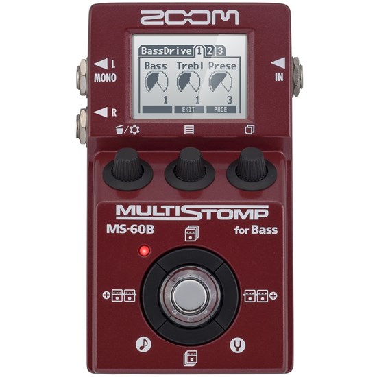 Zoom MS-60B MultiStomp Bass Pedal