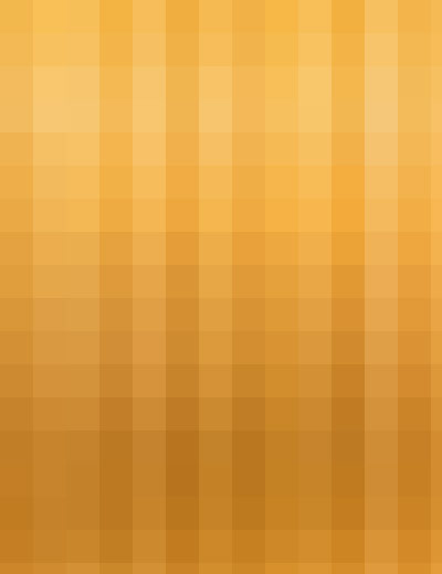 Gold pixelated fence