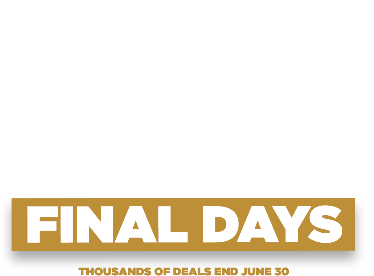 End of financial year sale - final days, ends June 30